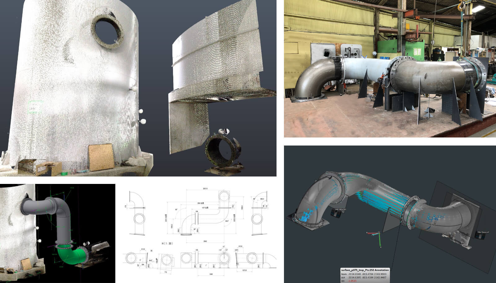 仮画像 建物全体を3D化させることができます。