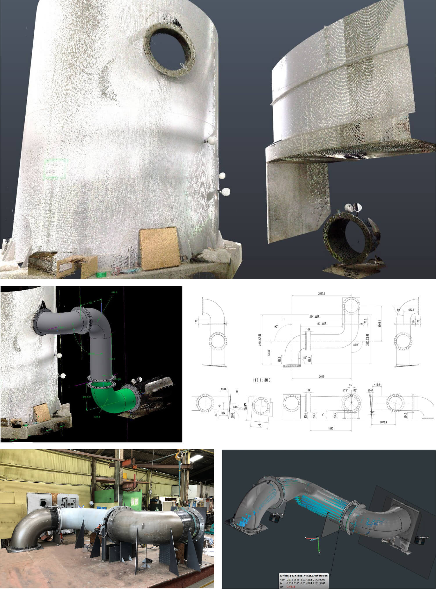 仮画像 建物全体を3D化させることができます。